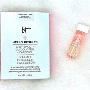 **3/$18** BEAUTY – IT COSMETICS Baby-Smooth Glycolic Acid Peel + Caring Oil
